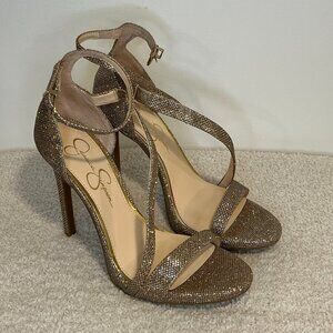 Jessica Simpson | Rayli Gold Sparkle Heel